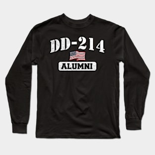 Veteran DD-214 Alumni Shirt Armed Forces DD 214 T-shirt Long Sleeve T-Shirt